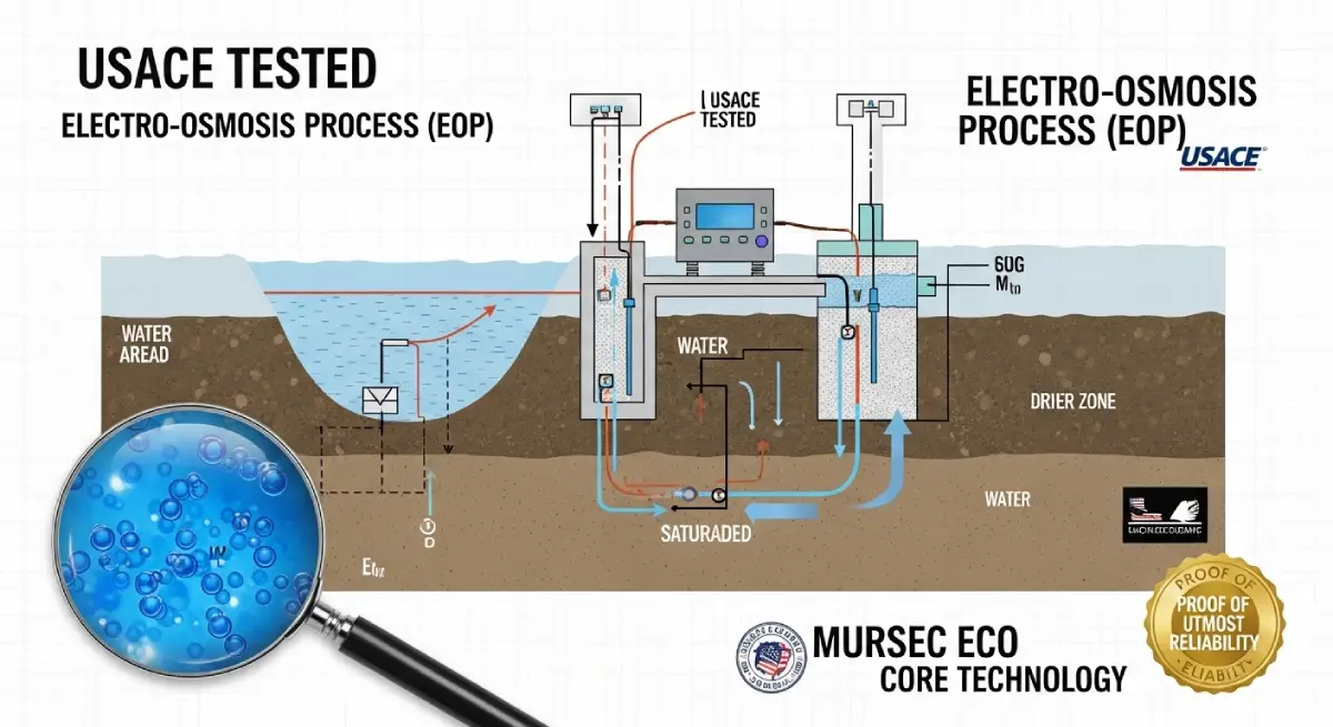 USACE EOP testit vakuuttavat