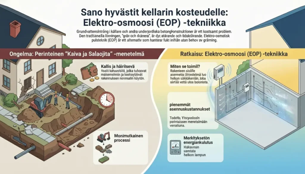 Kellari ja Elektro-osmoosi