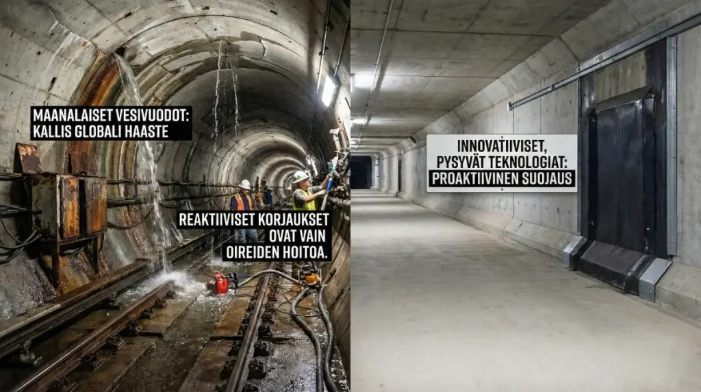 Kun Vesi Valtaa Tunnelit: Opetuksia Washingtonin Metron Miljardien Dollarien Haasteesta